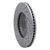Dynamic Friction 2015-2019 Subaru Legacy Front Right Drilled Geoperformance Rotor by Dynamic Friction Company 820-13026R