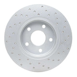 Dynamic Friction 2001-2008 Ford Mondeo (Mexico) Rear Left Drilled Geoperformance Rotor by Dynamic Friction Company 820-20013L