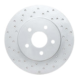 Dynamic Friction 2001-2008 Ford Mondeo (Mexico) Rear Left Drilled Geoperformance Rotor by Dynamic Friction Company 820-20013L