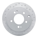 Dynamic Friction 2010-2013 Kia Forte Rear Left Drilled Geoperformance Rotor by Dynamic Friction Company 820-21013L