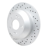 Dynamic Friction 2015-2020 Kia Sorento Rear Left Drilled Geoperformance Rotor by Dynamic Friction Company 820-21029L