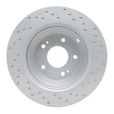 Dynamic Friction 2015-2020 Kia Sorento Rear Left Drilled Geoperformance Rotor by Dynamic Friction Company 820-21029L