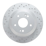 Dynamic Friction 2015-2020 Kia Sorento Rear Left Drilled Geoperformance Rotor by Dynamic Friction Company 820-21029L