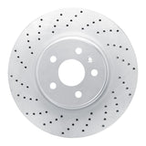 Dynamic Friction 2012-2021 Tesla Model X Front Left Drilled Geoperformance Rotor by Dynamic Friction Company 820-26001L