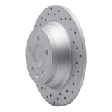 Dynamic Friction 2007-2010 Volvo S80 Rear Left Drilled Geoperformance Rotor by Dynamic Friction Company 820-27034L