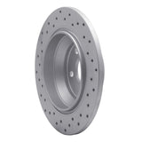Dynamic Friction 2007-2010 Volvo S80 Rear Right Drilled Geoperformance Rotor by Dynamic Friction Company 820-27034R