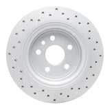 Dynamic Friction 2010-2017 Volvo XC60 Rear Left Drilled Geoperformance Rotor by Dynamic Friction Company 820-27044L