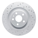 Dynamic Friction 2016-2026 Volvo V60 Cross Country Rear Left Drilled Geoperformance Rotor by Dynamic Friction Company 820-27052L