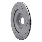 Dynamic Friction 2016-2026 Polestar Polestar 2 Rear Left Drilled Geoperformance Rotor by Dynamic Friction Company 820-27054L