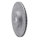 Dynamic Friction 2016-2026 Polestar Polestar 2 Rear Right Drilled Geoperformance Rotor by Dynamic Friction Company 820-27054R