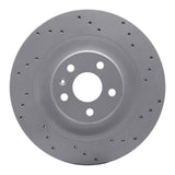 Dynamic Friction 2016-2026 Polestar Polestar 2 Rear Right Drilled Geoperformance Rotor by Dynamic Friction Company 820-27054R