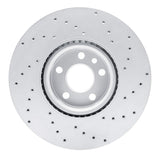 Dynamic Friction 2016-2017 Volvo XC60 Front Left Drilled Geoperformance Rotor by Dynamic Friction Company 820-27055L
