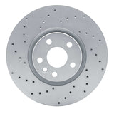 Dynamic Friction 2016-2017 Volvo XC60 Front Left Drilled Geoperformance Rotor by Dynamic Friction Company 820-27055L