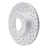 Dynamic Friction 1991-2006 BMW 323ci Front Left Drilled Geoperformance Rotor by Dynamic Friction Company 820-31027L