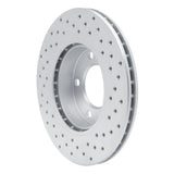 Dynamic Friction 1991-2006 BMW 323ci Front Left Drilled Geoperformance Rotor by Dynamic Friction Company 820-31027L