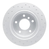 Dynamic Friction 1996-2002 BMW Z3 Rear Left Drilled Geoperformance Rotor by Dynamic Friction Company 820-31045L