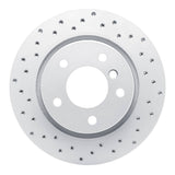Dynamic Friction 1999-2006 BMW 323I Rear Left Drilled Geoperformance Rotor by Dynamic Friction Company 820-31047L