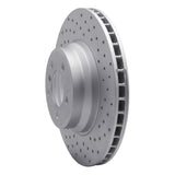 Dynamic Friction 2002-2008 BMW 760Li Front Right Drilled Geoperformance Rotor by Dynamic Friction Company 820-31058R