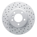 Dynamic Friction 2004-2010 BMW 528Xi Front Left Drilled Geoperformance Rotor by Dynamic Friction Company 820-31062L