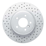 Dynamic Friction 2004-2010 BMW 535I Front Left Drilled Geoperformance Rotor by Dynamic Friction Company 820-31063L