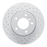 Dynamic Friction 2004-2010 BMW 525i (Mexico) Front Left Drilled Geoperformance Rotor by Dynamic Friction Company 820-31065L
