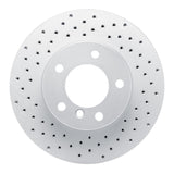 Dynamic Friction 2006-2013 BMW 323i Front Left Drilled Geoperformance Rotor by Dynamic Friction Company 820-31067L