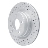 Dynamic Friction 2006-2013 BMW 323I Rear Left Drilled Geoperformance Rotor by Dynamic Friction Company 820-31068L