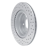 Dynamic Friction 2006-2013 BMW 323I Rear Left Drilled Geoperformance Rotor by Dynamic Friction Company 820-31068L