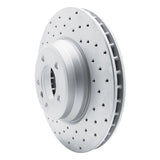 Dynamic Friction 2007-2015 BMW X1 (USA/Canada) Front Left Drilled Geoperformance Rotor by Dynamic Friction Company 820-31082L