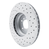 Dynamic Friction 2007-2015 BMW X1 (USA/Canada) Front Left Drilled Geoperformance Rotor by Dynamic Friction Company 820-31082L