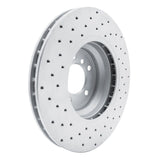 Dynamic Friction 2007-2015 BMW 335I Front Right Drilled Geoperformance Rotor by Dynamic Friction Company 820-31082R