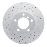 Dynamic Friction 2007-2021 BMW 320i Xdrive Front Left Drilled Geoperformance Rotor by Dynamic Friction Company 820-31089L