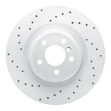 Dynamic Friction 2009-2019 BMW 750Li Xdrive Rear Left Drilled Geoperformance Rotor by Dynamic Friction Company 820-31095L