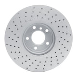 Dynamic Friction 2010-2018 BMW 740Ld xDrive Left Front Drilled Geoperformance Rotor by Dynamic Friction Company 820-31099D