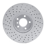 Dynamic Friction 2010-2018 BMW 740Li Right Front Drilled Geoperformance Rotor by Dynamic Friction Company 820-31100D