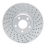 Dynamic Friction 2010-2018 BMW 740Li Right Front Drilled Geoperformance Rotor by Dynamic Friction Company 820-31100D