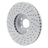Dynamic Friction 2010-2018 BMW 740Li Right Front Drilled Geoperformance Rotor by Dynamic Friction Company 820-31100D