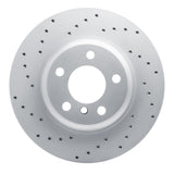 Dynamic Friction 2011-2016 BMW 528i Front Left Drilled Geoperformance Rotor by Dynamic Friction Company 820-31103L