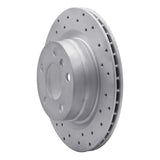 Dynamic Friction 2006-2021 BMW 230I Xdrive Rear Left Drilled Geoperformance Rotor by Dynamic Friction Company 820-31111L