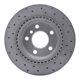 Dynamic Friction 2006-2021 BMW 230I Xdrive Rear Left Drilled Geoperformance Rotor by Dynamic Friction Company 820-31111L