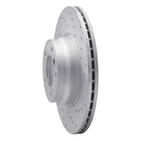 Dynamic Friction 2012-2018 BMW 330e Front Right Drilled Geoperformance Rotor by Dynamic Friction Company 820-31121R