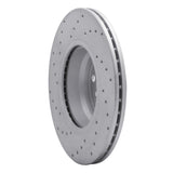 Dynamic Friction 2012-2018 BMW 330e Front Right Drilled Geoperformance Rotor by Dynamic Friction Company 820-31121R