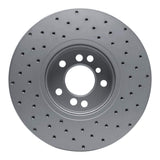 Dynamic Friction 2000-2006 BMW X5 Front Left Drilled Geoperformance Rotor by Dynamic Friction Company 820-31135L