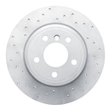Dynamic Friction 2000-2006 BMW X5 Rear Left Drilled Geoperformance Rotor by Dynamic Friction Company 820-31136L