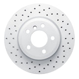 Dynamic Friction 2004-2010 BMW X3 Front Left Drilled Geoperformance Rotor by Dynamic Friction Company 820-31139L
