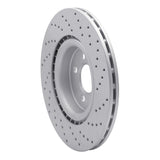 Dynamic Friction 2009-2014 Mini Cooper Clubman Front Left Drilled Geoperformance Rotor by Dynamic Friction Company 820-32008L