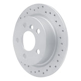 Dynamic Friction 2014-2024 MINI Cooper (Excl Clubman) Rear Left Drilled Geoperformance Rotor by Dynamic Friction Company 820-32013L
