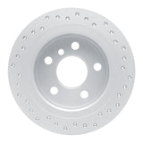 Dynamic Friction 2014-2024 MINI Cooper (Excl Clubman) Rear Left Drilled Geoperformance Rotor by Dynamic Friction Company 820-32013L