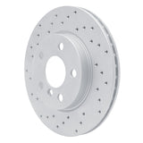 Dynamic Friction 2014-2024 MINI Cooper (Excl Clubman) Front Left Drilled Geoperformance Rotor by Dynamic Friction Company 820-32017L