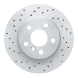 Dynamic Friction 2014-2024 MINI Cooper (Excl Clubman) Front Left Drilled Geoperformance Rotor by Dynamic Friction Company 820-32017L
